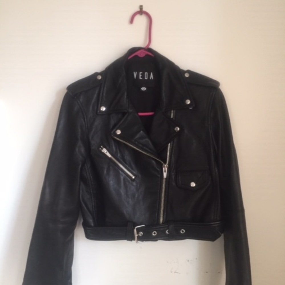 Veda Baby Jane Leather Jacket